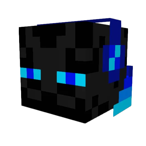 Dani29 Minecraft avatar head, 3D render