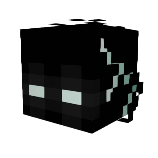 DaniDog777 Minecraft avatar head, 3D render