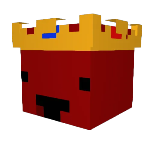 DaniHV007 Minecraft avatar head, 3D render
