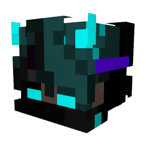 DaniPani14 Minecraft avatar head, 3D render