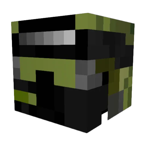 Dani_Kam Minecraft avatar head, 3D render