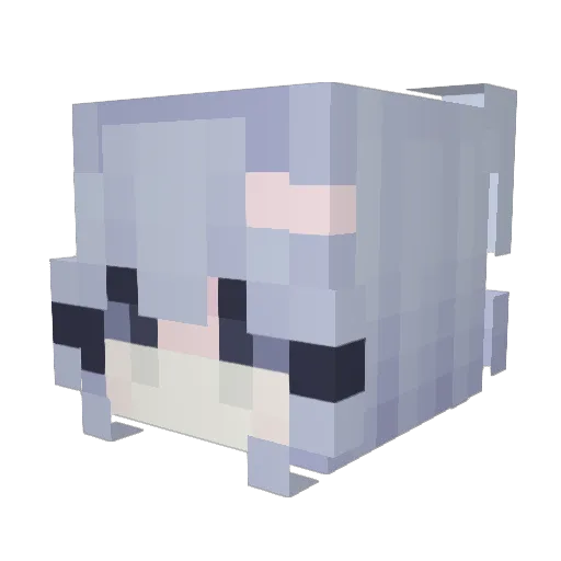 Dani_Lei Minecraft avatar head, 3D render