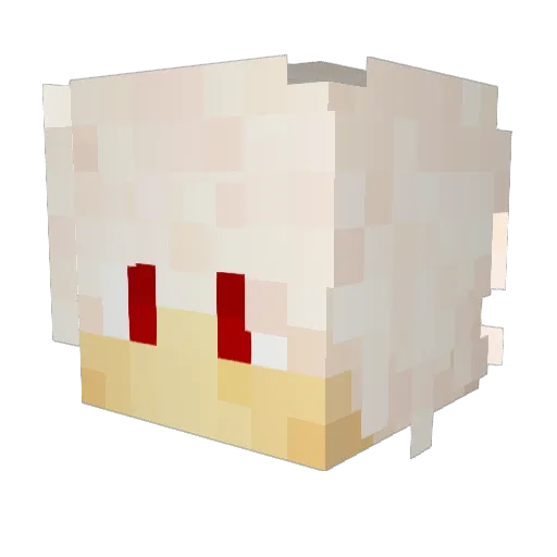 Dani_el_pablo Minecraft avatar head, 3D render