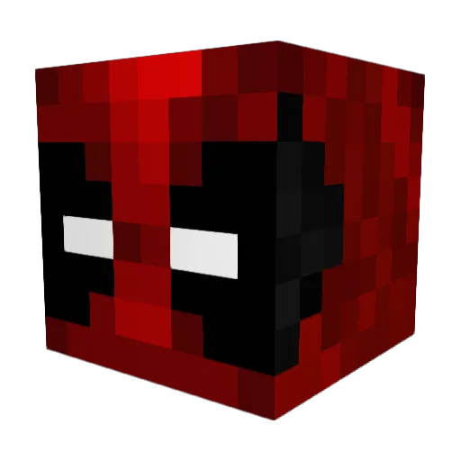 Dani_mnz Minecraft avatar head, 3D render