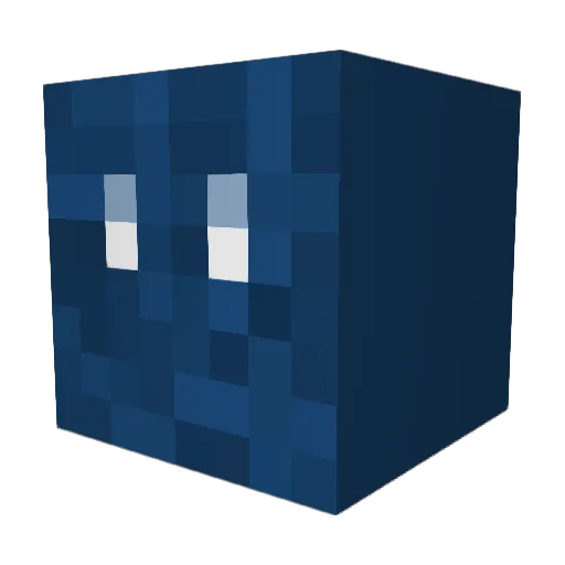 Dani_oop Minecraft avatar head, 3D render
