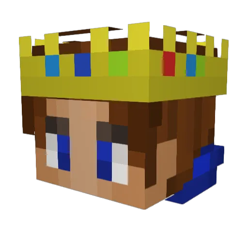 Daniboy159 Minecraft avatar head, 3D render