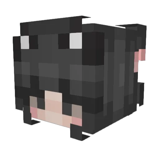 Danica14 Minecraft avatar head, 3D render