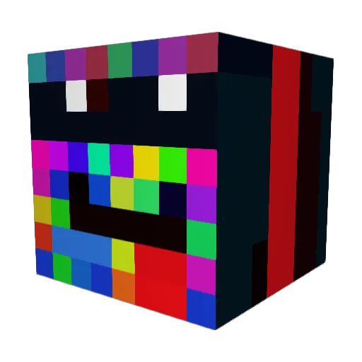Daniel122113 Minecraft avatar head, 3D render