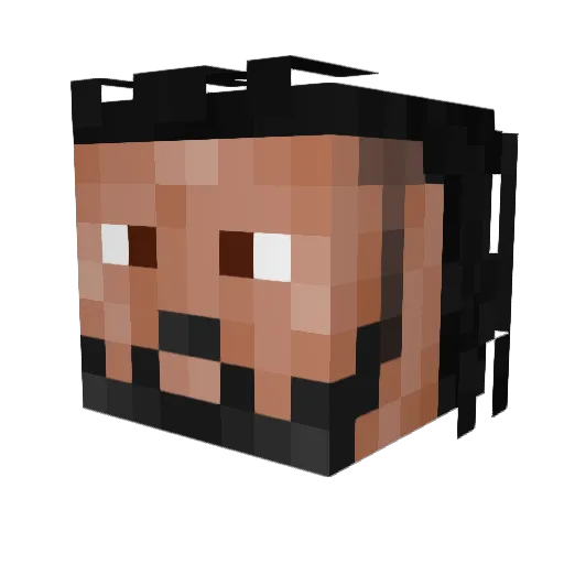 Daniel261009 Minecraft avatar head, 3D render
