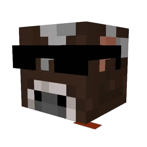 Daniel453627tww Minecraft avatar head, 3D render