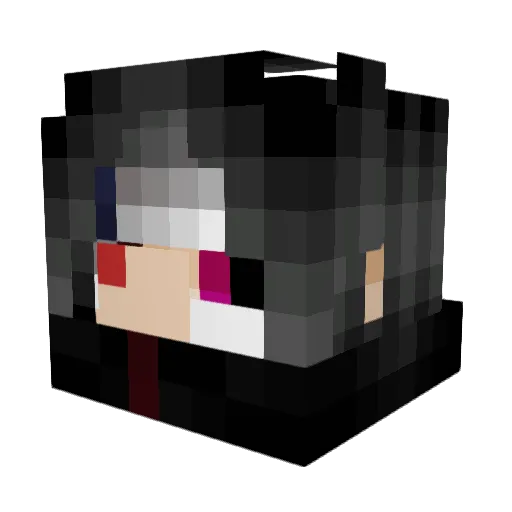 Daniel4life Minecraft avatar head, 3D render