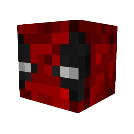 DanielAlly Minecraft avatar head, 3D render