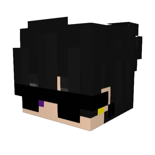 DanielBarragan Minecraft avatar head, 3D render