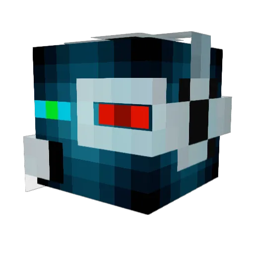 DanielDanielHD Minecraft avatar head, 3D render