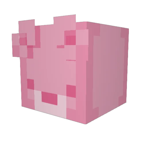 DanielEEF Minecraft avatar head, 3D render