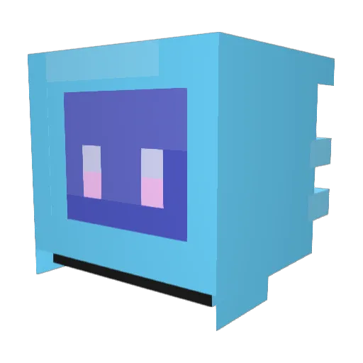 DanielGB0103 Minecraft avatar head, 3D render