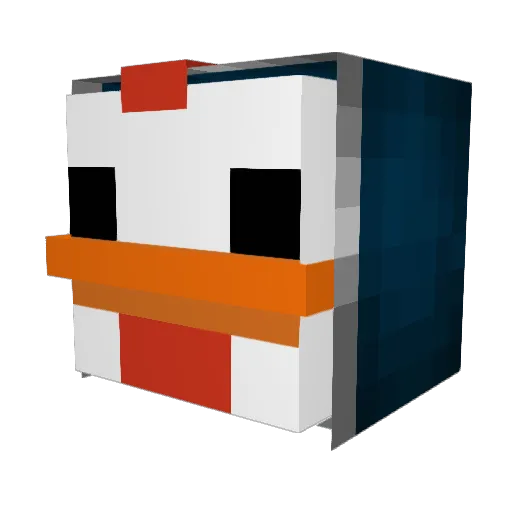 DanielGm277 Minecraft avatar head, 3D render
