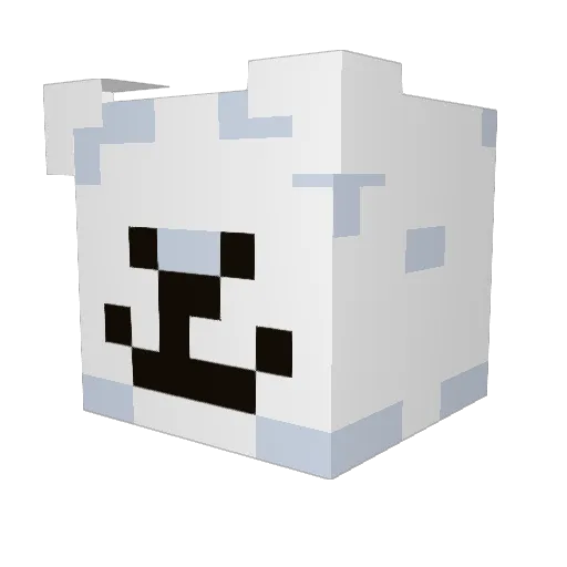 DanielMantis Minecraft avatar head, 3D render