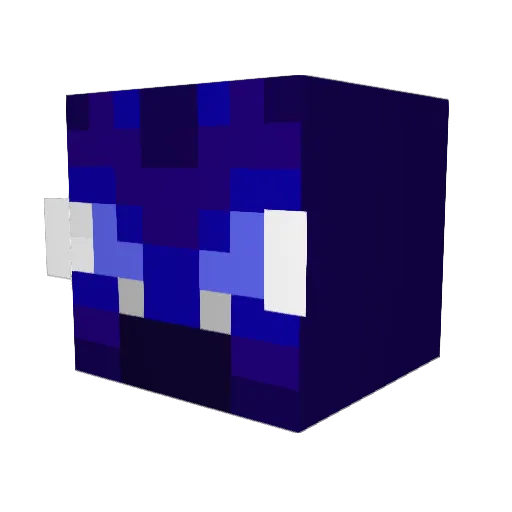 DanielPainn Minecraft avatar head, 3D render