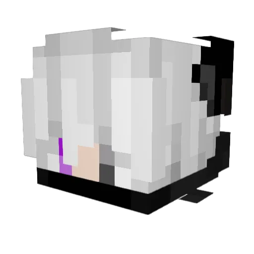 DanielProG Minecraft avatar head, 3D render