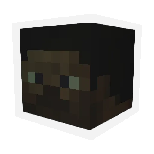 Daniel_051202 Minecraft avatar head, 3D render