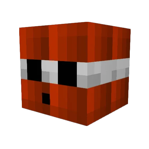 Daniel_Carmi Minecraft avatar head, 3D render