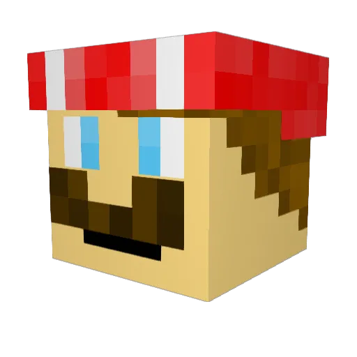Daniel_McC Minecraft avatar head, 3D render