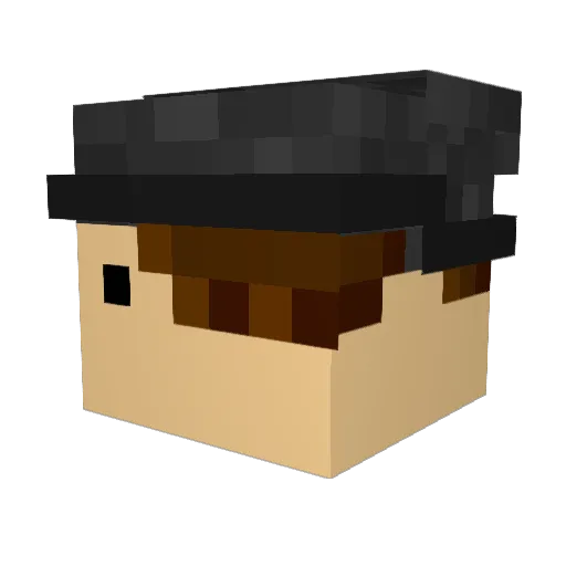 Daniel_Pataky Minecraft avatar head, 3D render