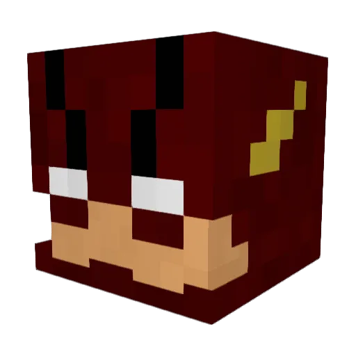 Daniele_05 Minecraft avatar head, 3D render