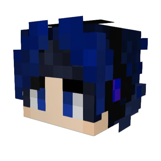 Danieleyk01 Minecraft avatar head, 3D render