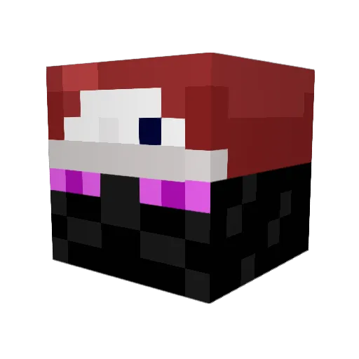Danielfreeman28 Minecraft avatar head, 3D render