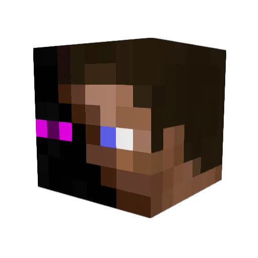 Danielix008 Minecraft avatar head, 3D render