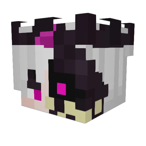 Danielka228 Minecraft avatar head, 3D render