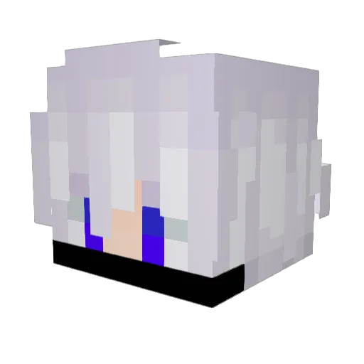 Danielomen450 Minecraft avatar head, 3D render