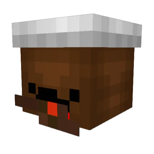 Danielpoes23 Minecraft avatar head, 3D render