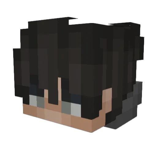 DanielsKent Minecraft avatar head, 3D render