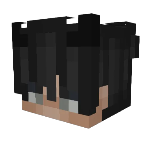 Daniil13 Minecraft avatar head, 3D render