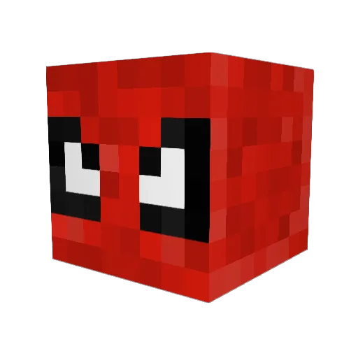 Danikooo Minecraft avatar head, 3D render