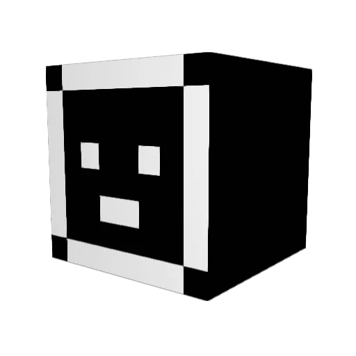 DanilYurich Minecraft avatar head, 3D render