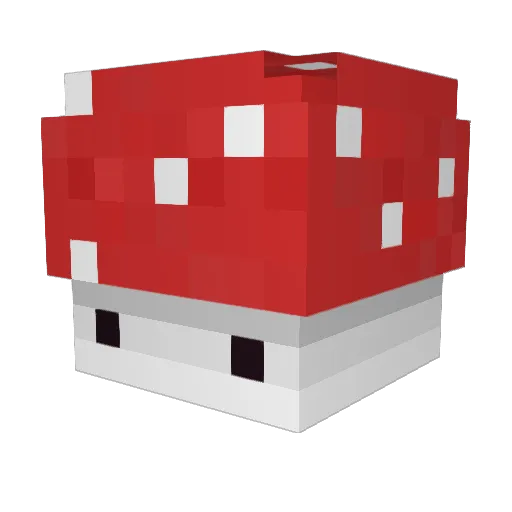 DanilokRus Minecraft avatar head, 3D render