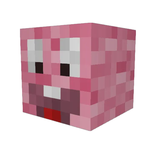 Danimall5 Minecraft avatar head, 3D render