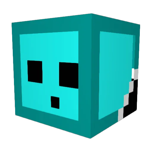 Danio_IS Minecraft avatar head, 3D render