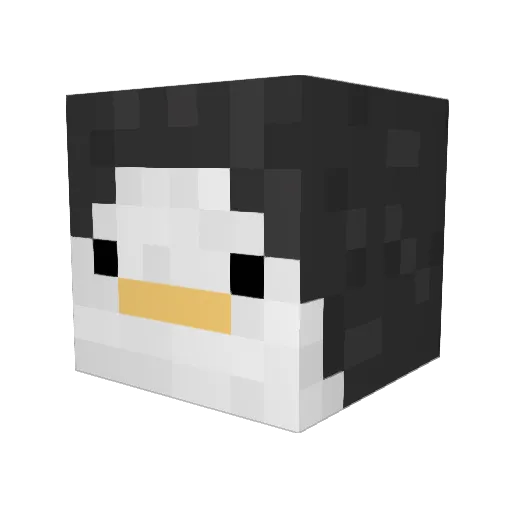 DanisaMc Minecraft avatar head, 3D render