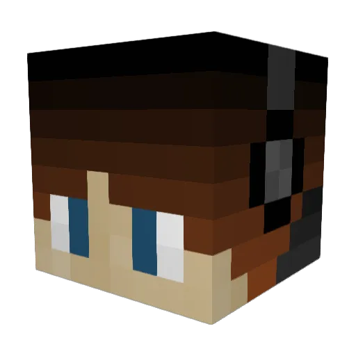 DanishDude93 Minecraft avatar head, 3D render