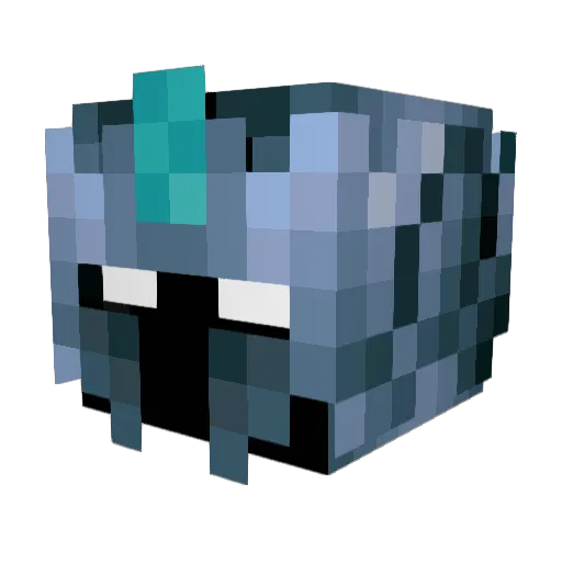 Danixdes Minecraft avatar head, 3D render