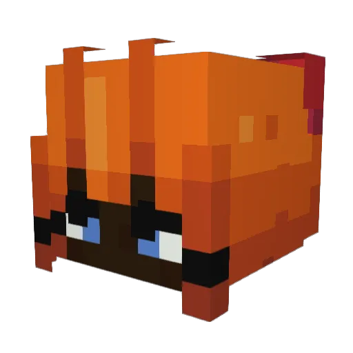 DankHackerKingXD Minecraft avatar head, 3D render