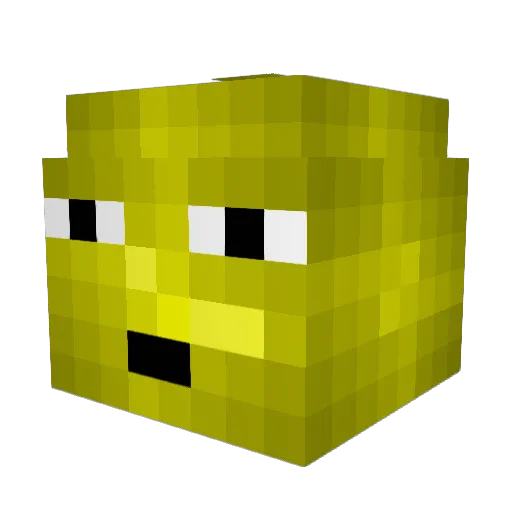 DankJuicer Minecraft avatar head, 3D render