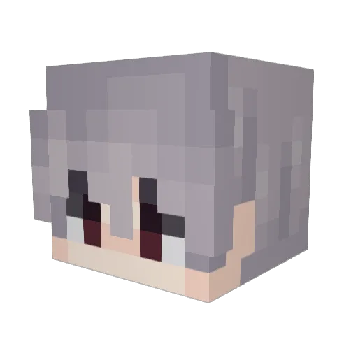 Dank_Loots Minecraft avatar head, 3D render