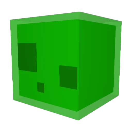 Dankeks_ Minecraft avatar head, 3D render
