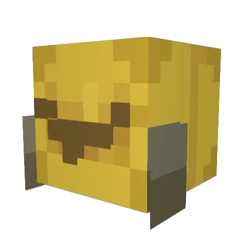 Dankerman10 Minecraft avatar head, 3D render
